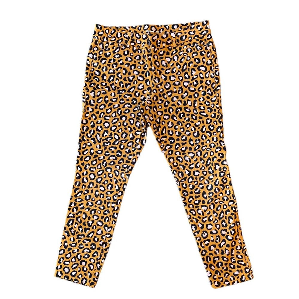 Old Navy Leopard Print Ankle Pants
